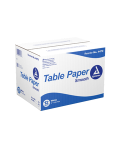 Table Exam Paper - Headrest Paper, Smooth, 8" x 225', Case of 12