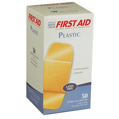 Masune Latex Free Extra-Large Plastic Bandages Masune First Aid