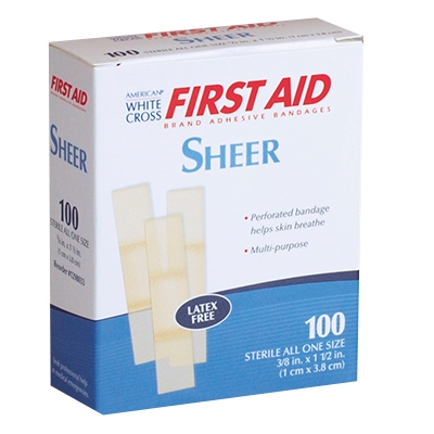 Sheer Mini Bandages | Masune First Aid & Safety