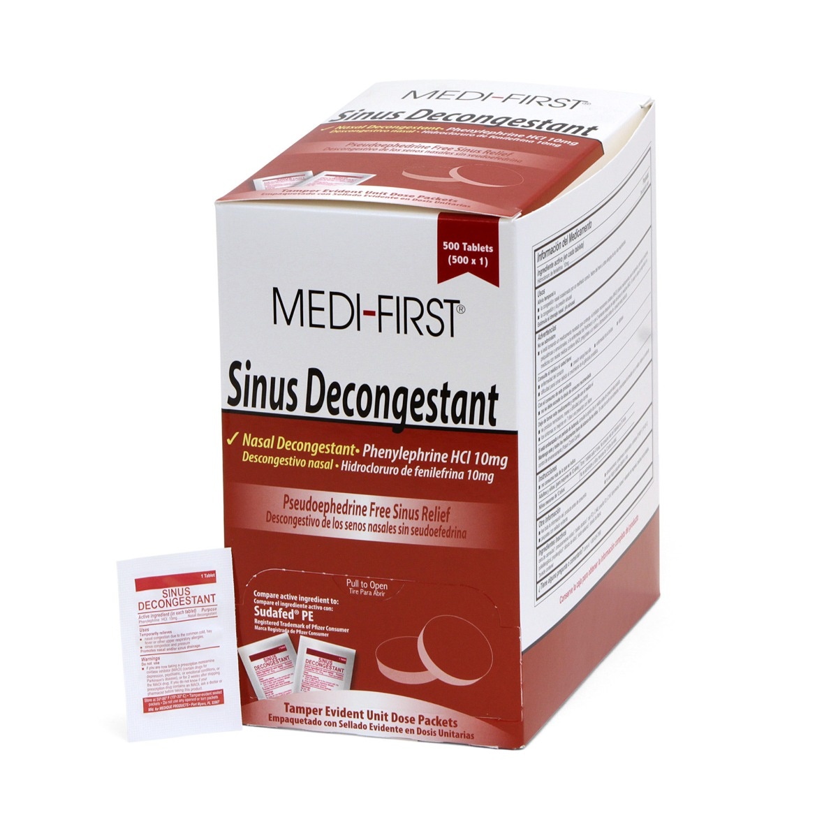 Medi-First Sinus Decongestant 
