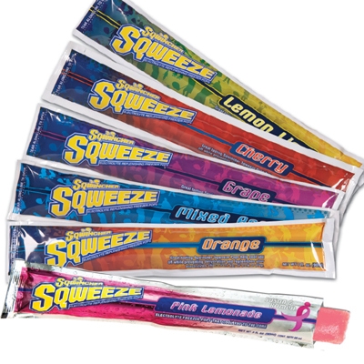 Sqwincher Sqweeze: Electrolyte Replenishing Freezer Pops