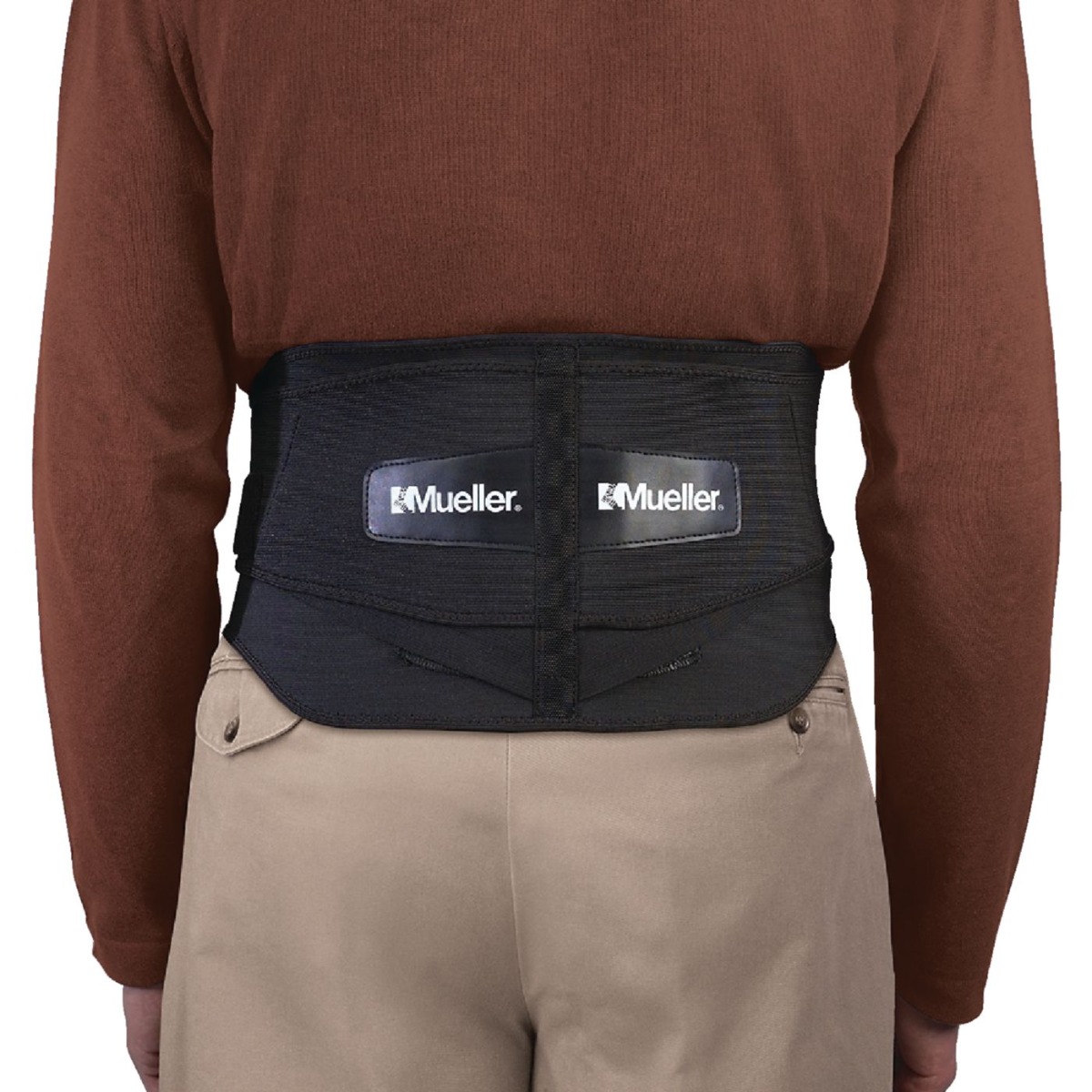 Mueller Lumbar Back Brace with Removable Pad Masune First Aid & Safety