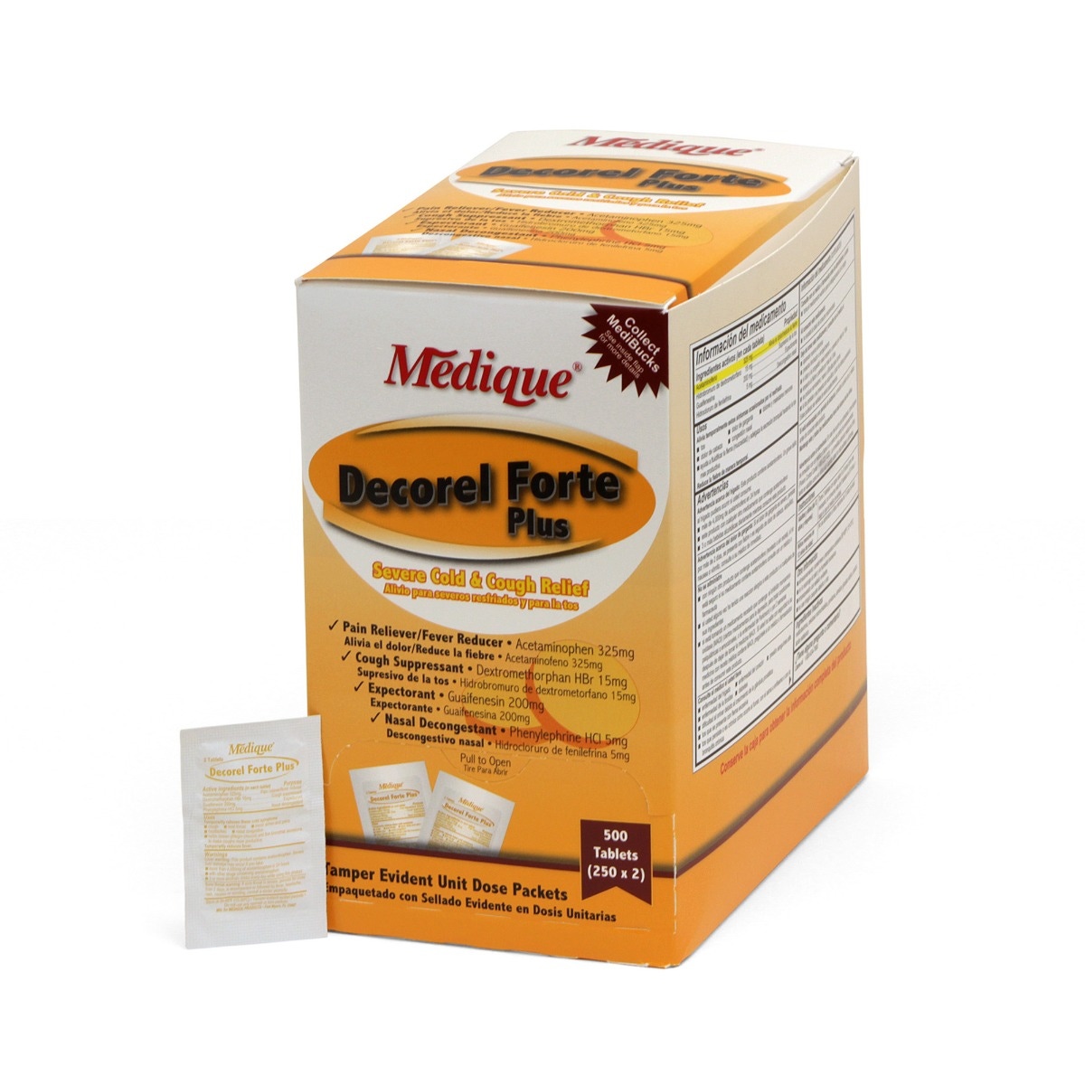 Medique Decorel Forte Plus Severe Cold & Cough Relief