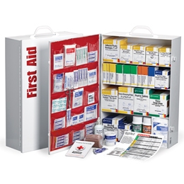 4-Shelf First Aid Cabinet | Organized Medical Supplies | Masune First ...