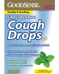 Good Sense Simply Cough Drop
