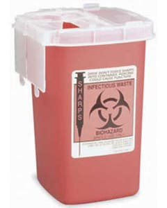 Sharps Disposal Phlebotomy Container